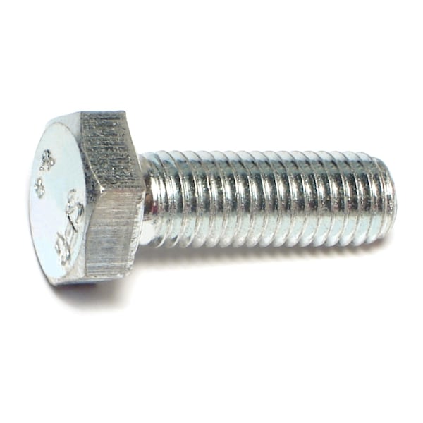 Midwest Fastener Class 8.8, M10-1.50 Hex Head Cap Screw, Zinc Plated Steel, 30 mm L, 50 PK 50462 - main